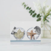 Sluiting van kruiden in twee potten briefkaart (Staand voorkant)