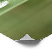 Sluiting van nat tropisch blad 4 poster (Hoek)