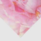 Sluiting van Pink Peony Tissuepapier (Detail)