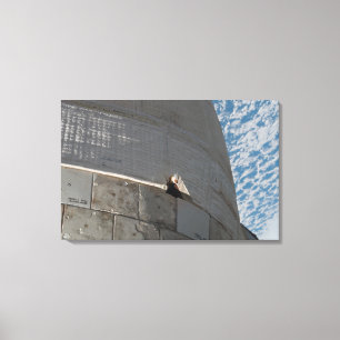 Sluiting van Space Shuttle Atlantis Canvas Afdruk