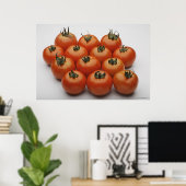 Sluiting van tomaten poster (Thuiskantoor)