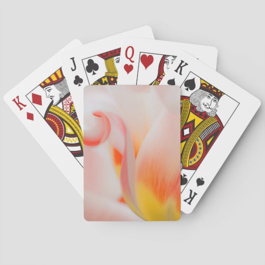 Sluiting van tulp 3 pokerkaarten (Achterkant)