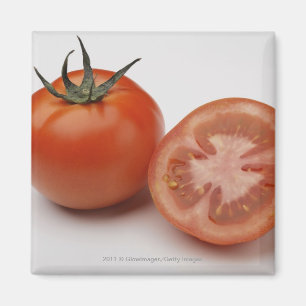 Sluiting van twee tomaten magneet