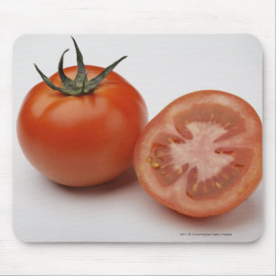 Sluiting van twee tomaten muismat