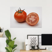 Sluiting van twee tomaten poster (Thuiskantoor)