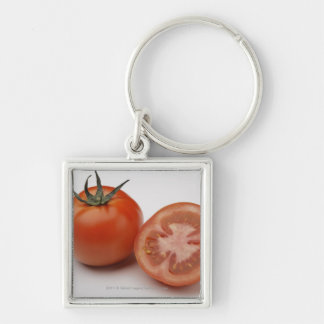 Sluiting van twee tomaten sleutelhanger