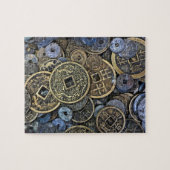 Sluiting van Vietnamese munten Legpuzzel (Horizontaal)