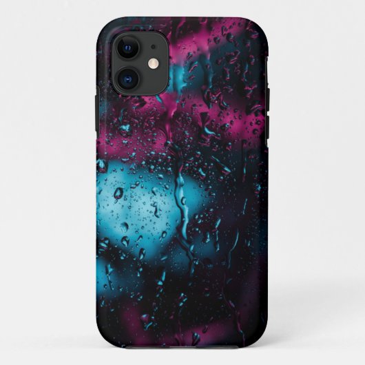 Sluiting van waterdruppels in telefoonbehuizingen. Case-Mate iPhone case (Achterkant)