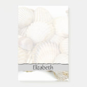 Sluitingen, schelpdieren, klookketels, Jouw naam Post-it® Notes (Voorkant)