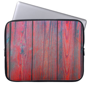 Sluitingen van oude houten planktextuur backgronda laptop sleeve