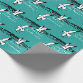 Sluitkastomloop Oost-Kustbeachcomber Cadeaupapier (Hoek)