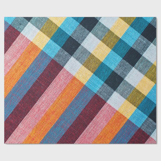 Sluitstructuur van textiel, lendeltje met Thaise s Cadeaupapier (Vlak)