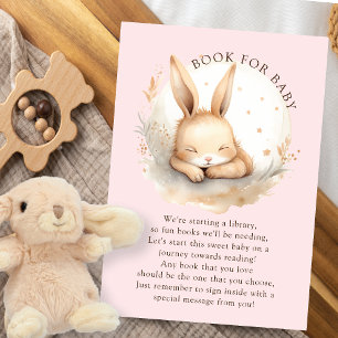 Slumber Bunny Boek voor Baby Informatiekaartje