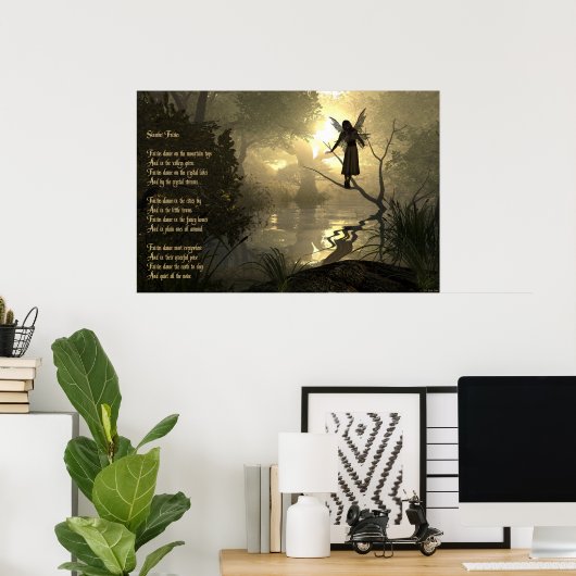 Slumber Fairies Poster (Thuiskantoor)