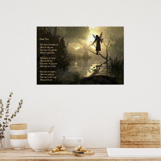 Slumber Fairies Poster (Keuken)