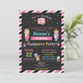 Slumber Girls Kaart (Staand voorkant)