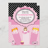 Slumber Partij Kaart (Voorkant / Achterkant)