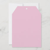 SLUMBER PARTIJCUTE SLEEPING CAT INVITATIONS KAART (Achterkant)