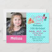 Slumber-partijfotosjabloon Kaart (Voorkant)