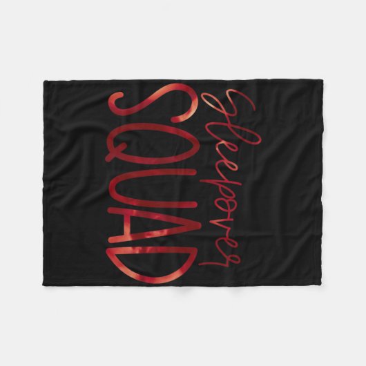 Slumber Party Crew Sleepover Squad Pyjama Hallowee Fleece Deken