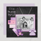 Slumber Party Leuke Tijden Kaart (Voorkant / Achterkant)