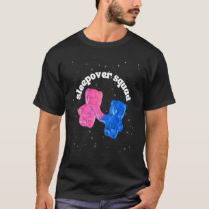Slumber Party Squad Gummy Beer Snoep Sleepover Kit T-shirt