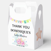 Slumbering Dragon Dreams - Baby shower Favor Box Bedankdoosjes (Geopend)