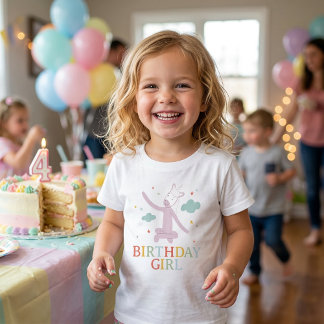 Slumberkins Eenhoorn Verjaardagsmeisje Kinder Shirts
