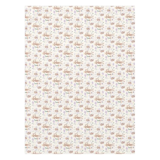 Slumberkins Sloth Birthday Tafelkleed (Voorkant)