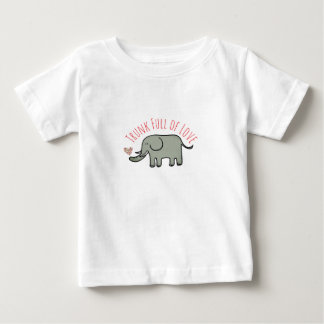 Slurf Vol Liefde Schattige Olifant Doodle