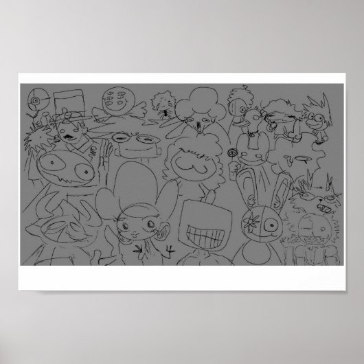 Slurg groepsfoto poster (Voorkant)