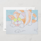 Slurp. Briefkaart (Voorkant / Achterkant)