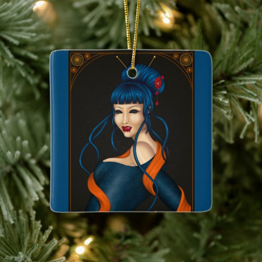 Slurp  keramisch ornament (Boom)