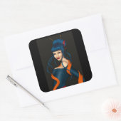 Slurp Vierkante Sticker (Envelop)