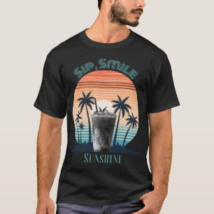 Slurpen, Glimlachen, Zonneschijn T-Shirt – Zomer V