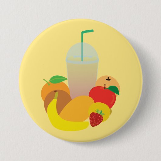 Slushy Ronde Button 7,6 Cm (Voorkant)