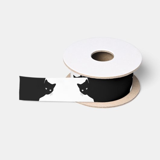 Sluwe Zwarte Kat Lint (Spoel)
