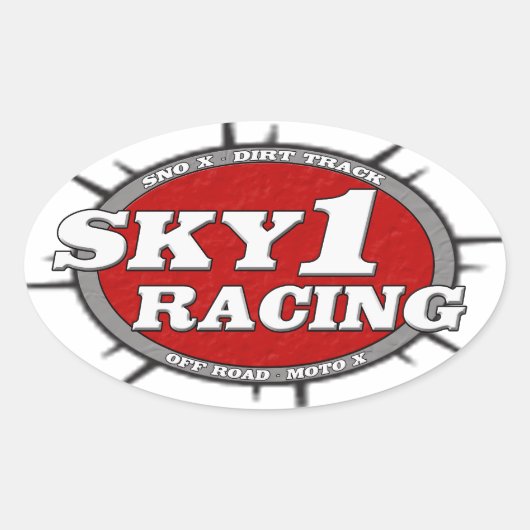 Sly 1 Racing Sticker (Voorkant)