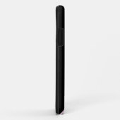 Sly Black Cat Pink Case-Mate iPhone Case (Achterkant/rechts)