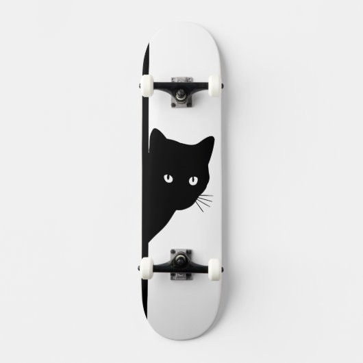 Sly Black Cat Skateboard (Voorkant)