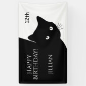 Sly Black Cat Spandoek (Verticaal)
