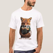 Sly Emerald Fox Toast T-Shirt (Devant)