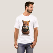 Sly Emerald Fox Toast T-Shirt (Voorkant volledig)