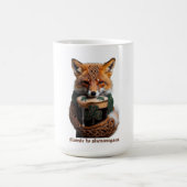 Sly Emerald Fox Toast T-Shirt  Koffiemok (Center)