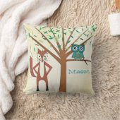 Sly Fox en Wise Owl Adventure Nieuwe Baby Boys Roo Kussen (Deken)