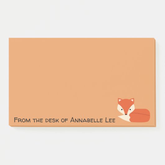 Sly Fox Post-it® Notes (Voorkant)