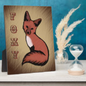 Sly Foxy Fox, speciaal aangepast Fotoplaat (Zijkant)
