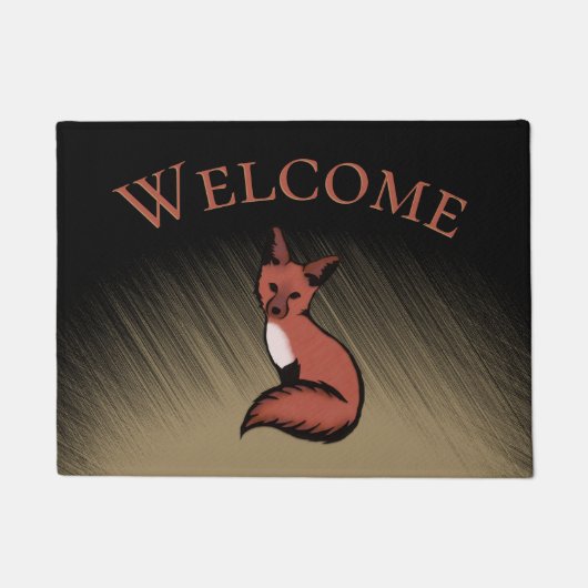 Sly Foxy Fox Welkom Deurmat (Voorkant)