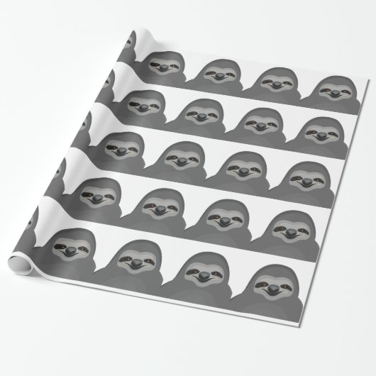 Sly The Sloth Cadeaupapier (Uitgerold)