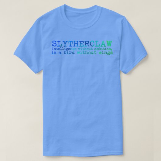 Slytherclaw Quote T-shirt (Design voorkant)